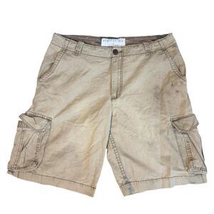 Aeropostale tan cargo shorts Relaxed fit 36" waist